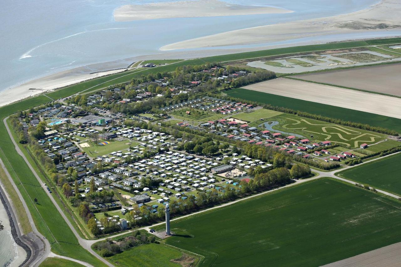 Luxe 5-Persoons Chalet Op Familiecamping Baarland 외부 사진